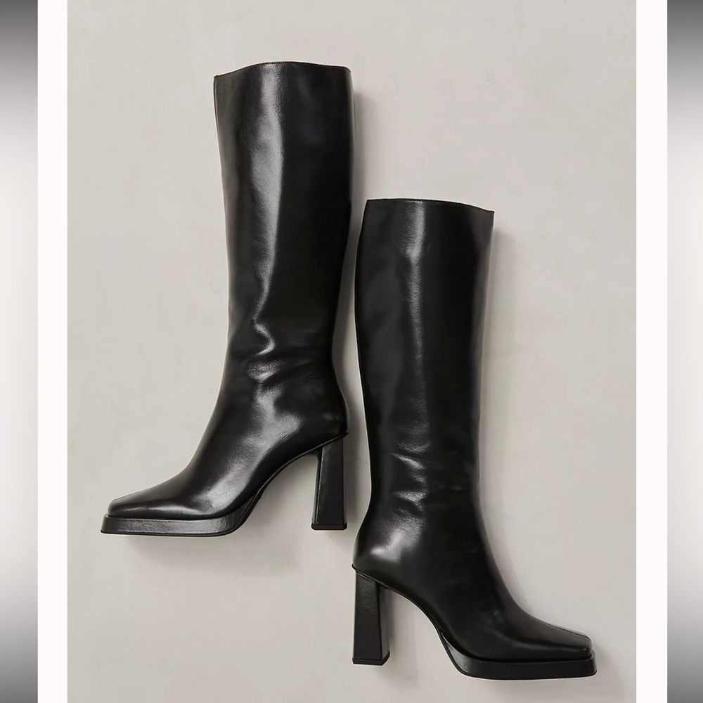 Jeffrey Campbell Black High Heeled Boots